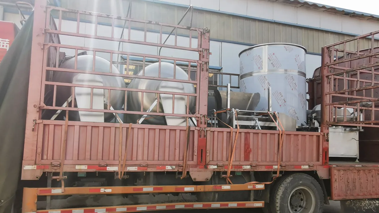 Delivery from Chifeng Special Sauce Beef Production Line in Inner Mongolia, China