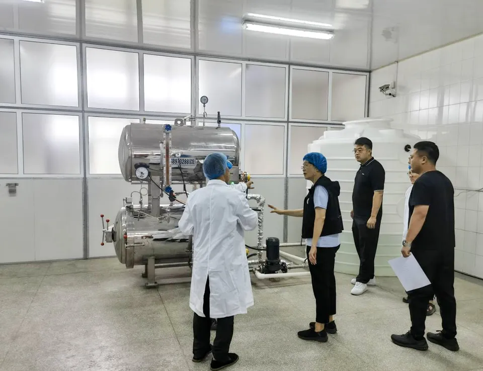 Chinese Heilongjiang Qiqihar braised beef sterilization pot